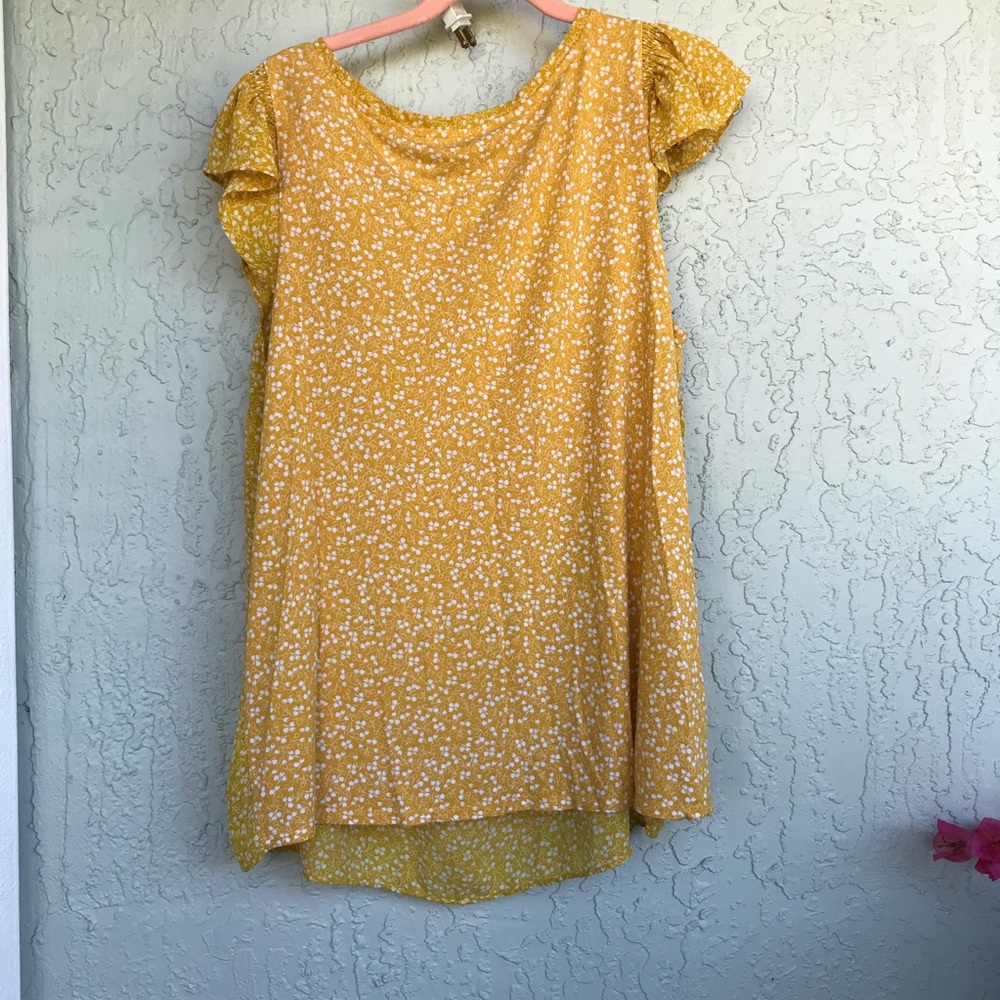 🦄Loft Plus Yellow Top - Picture 5 of 7